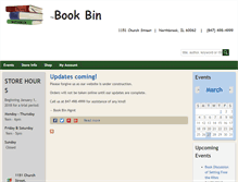 Tablet Screenshot of bookbinnorthbrook.com